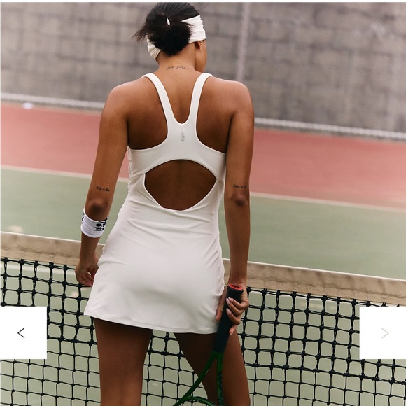Free People Never Better White Athletic Tennis Dress in Small and Medium - Picture 2 of 7